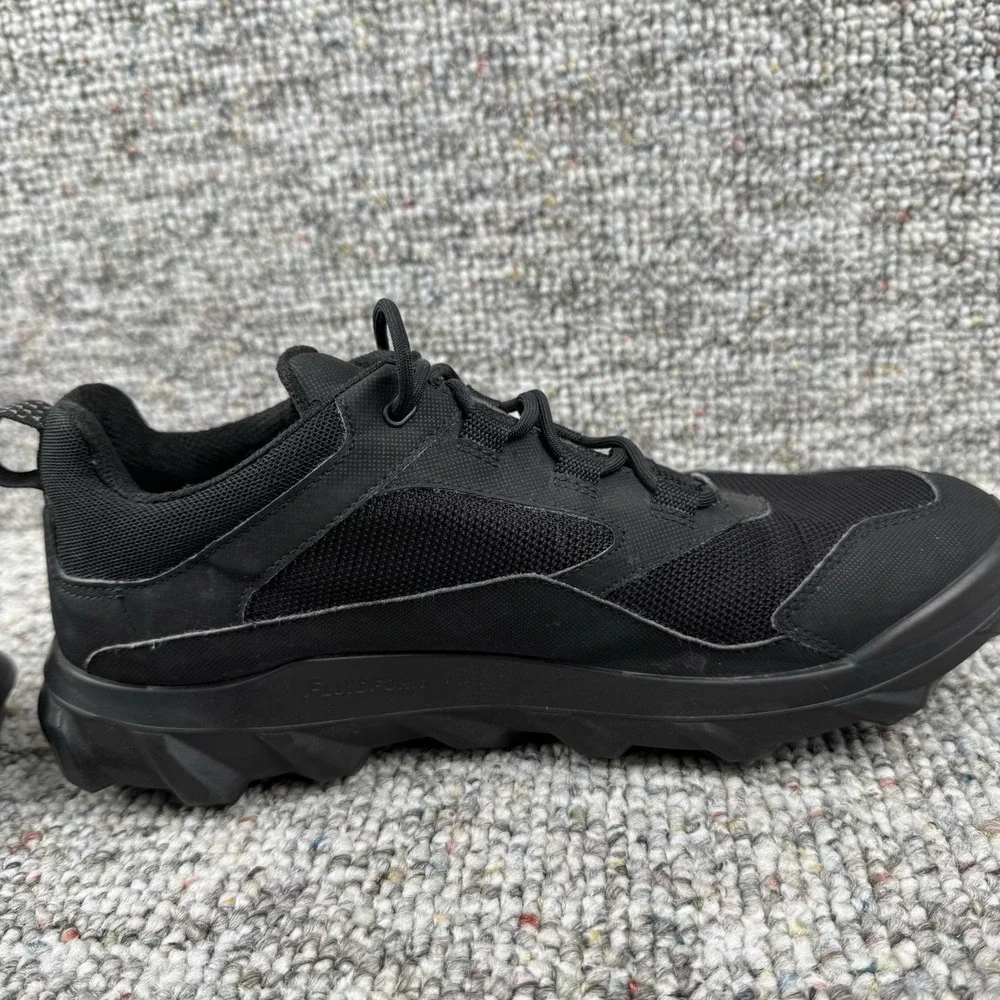 ECCO MX Shoes Mens 8-8.5 Gore-Tex Outdoor Waterproof Hiking Low Top Black